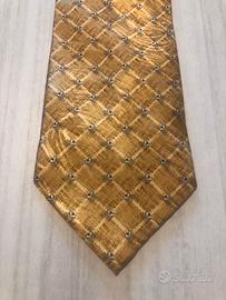 Cravatta dorata Red Leader