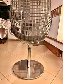 Sedie/Poltroncine acciaio/policarbonato