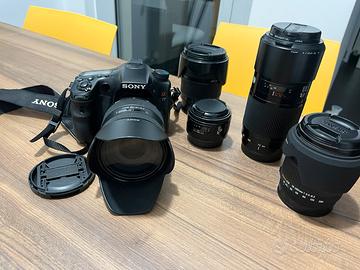 Sony a77  + obbiettivi