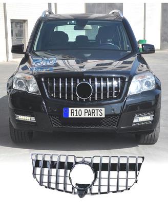 GRIGLIA MERCEDES GLK X204 12-15 LOOK AMG NERO CROM