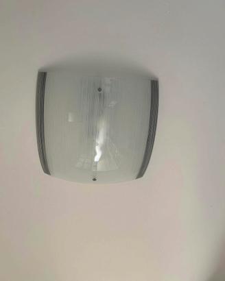 Plafoniera applique rettangolare
