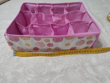 Separatore/organizer in tela