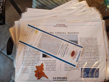 Stampe Itinerari della memoria "la stampa"