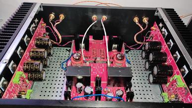 Amplificatore ibrido due telai