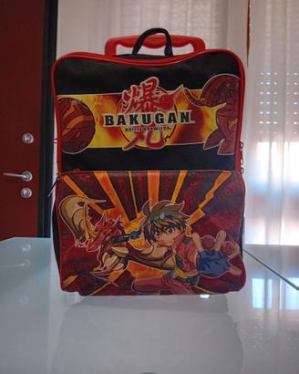 TROLLEY ZAINO SCUOLA BAKUGAN
