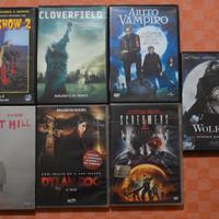 Lotto sette DVD Horror