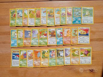 Pokemon Lotto Set Jungle Semicompleto
