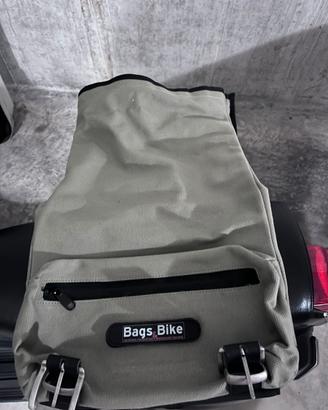 Borsa laterale per moto guzzi v7 850