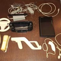 Nintendo wii u nera 32 GB con Accessori e Giochi