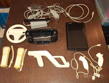 Nintendo wii u nera 32 GB con Accessori e Giochi