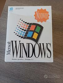 Windows 3.1 software scatolo e manuali nuovi