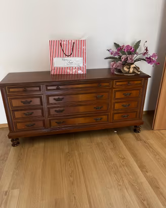 Como e comodini in legno anni 60