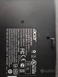 monitor acer x computer e tastiera nuovi entrambi 