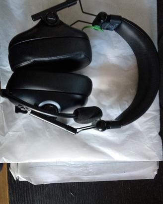 Cuffia gamer wireless con microfono