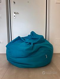 Pouf sacco gigante completo di imbottitura