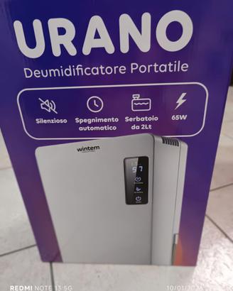 Deumidificatore per piccoli ambienti