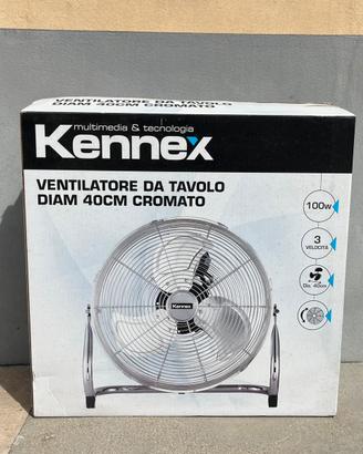 Ventilatore Kennex 40 cm cromato 100W