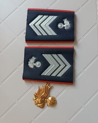 Gradi e fiamma oro Carabinieri 