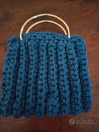 borsa i  fettuccia fatta a mano 