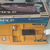 Motoscafo Piper modellino Vintage