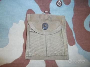 Us Army WW2 Indochina Carabine Ammo Pouch