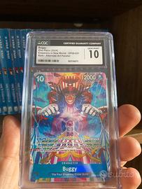 One piece - Buggy Op09-051 Graded card