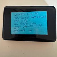 Mini pc ZOTAC quadri core 1.44 GHz