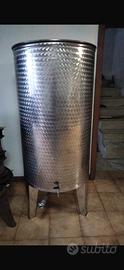 Serbatoio Inox 500 Litri con Tappo Sempre Pieno