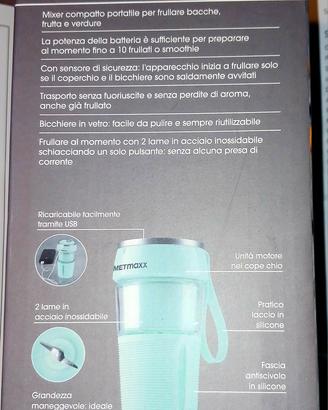 tritatutto da viaggio USB 
