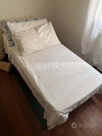 LETTO SINGOLO (Rete + Materasso)