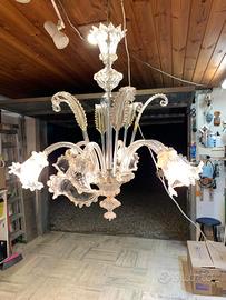 lampadario murano gia smontato