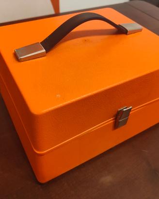 Aerosol arredo vintage Sicury arancione anni ’70