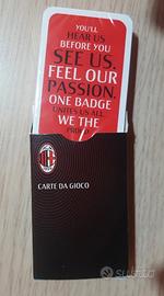CARTE DA SCALA QUARANTA AC MILAN