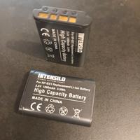 2 Batterie tipo Sony NP-BX1