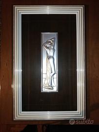 quadro Ottaviano vetro e argento