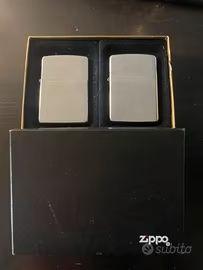Coppia Zippo USA originali con cofanetto