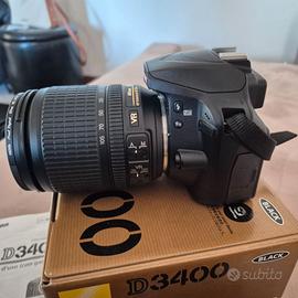 Nikon D3400 Macchina Fotografica con 18-105 Nikkor