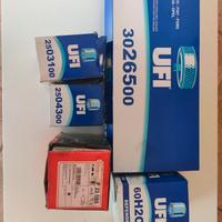 Filtri UFI e pastiglie freni BREMBO. Nuovi