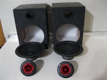 Casse kit 2 box 2 woofer 2 tw leg. l'articolo