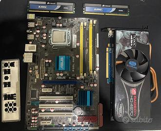 Asus P5QL Pro 775,  Q8200, 4gb ddr2 , HD 4870