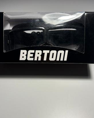 Occhiali moto BERTONI --NUOVI– stile vintage