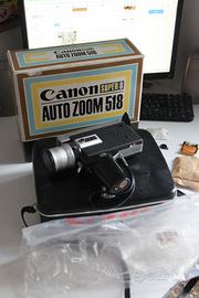 Video 8 Canon Auto Zoom 518 Super 8mm Movie Camera