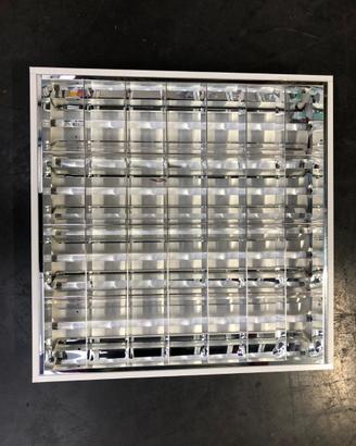 Plafoniere 4 neon 220v da ufficio