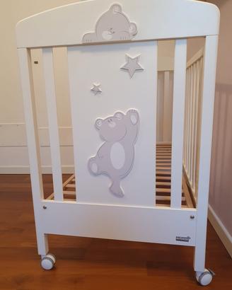 Lettino Erbesi Cucù bianco