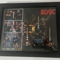 Quadro cornice mini guitars ac/dc angus young