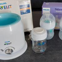 Scalda biberon Philips Avent + Biberon Avent