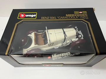 Burago 1/18 Mercedes Benz SSKL Caracciola 1931