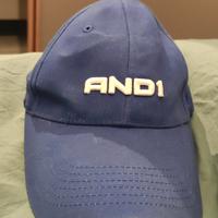 Cappellino con visiera and1