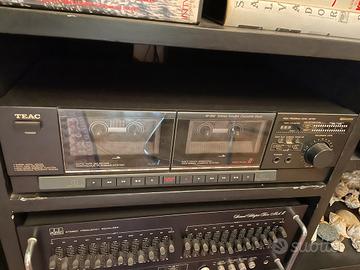 Piastra TEAC W390 doppia cassetta