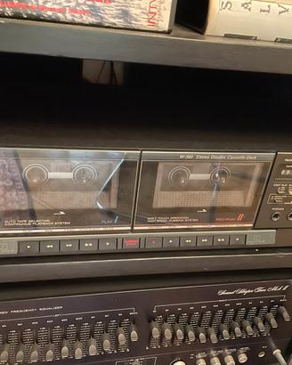 Piastra TEAC W390 doppia cassetta
